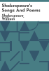 Shakespeare_s_songs_and_poems