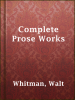 Complete_Prose_Works